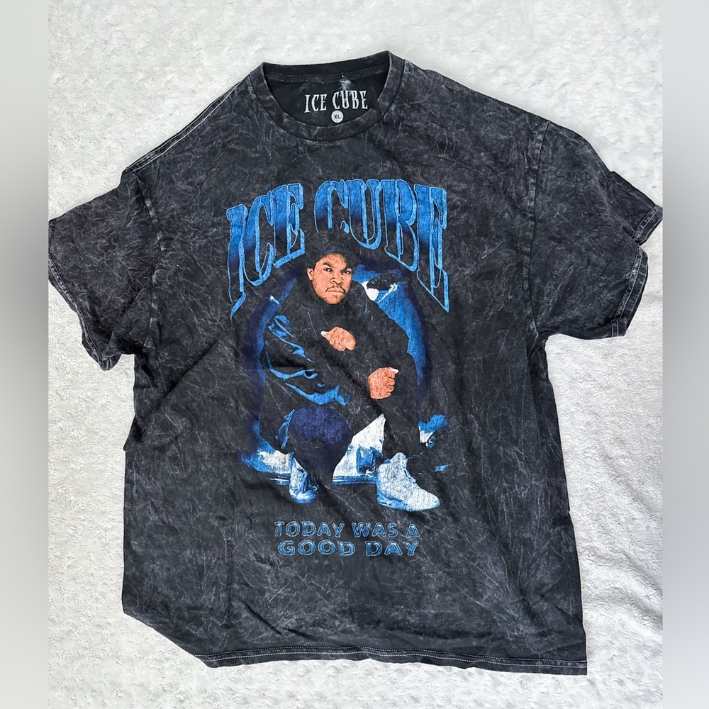 NWOT- ICE CUBE Official Licensed Today Was A Good Day Graphic Band Tee Unisex
